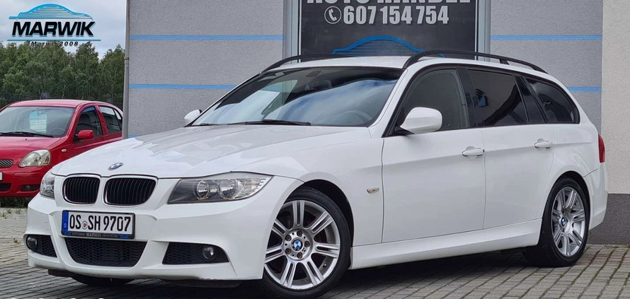 BMW Seria 3 cena 25900 przebieg: 186787, rok produkcji 2009 z Skoki małe 277